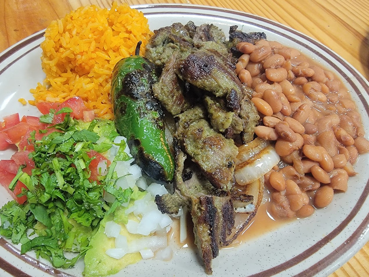 Plato de Asada